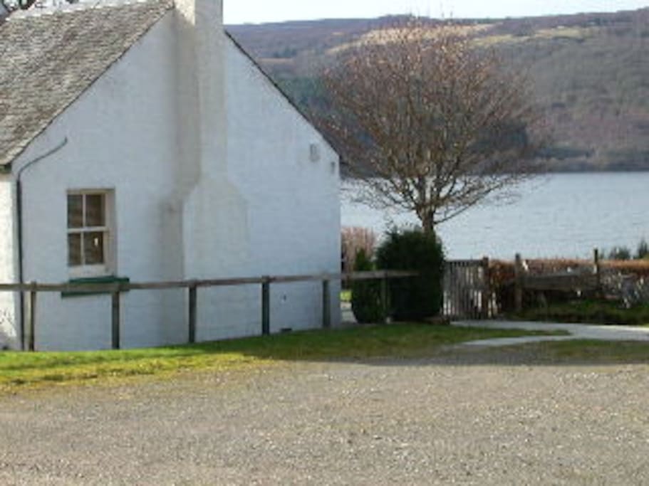 Only the garden between you and Loch Ness.