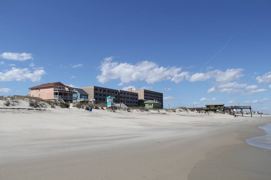Beautiful white sand beach