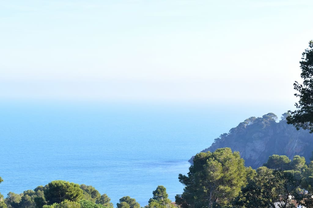 The views of the sea are spectacular