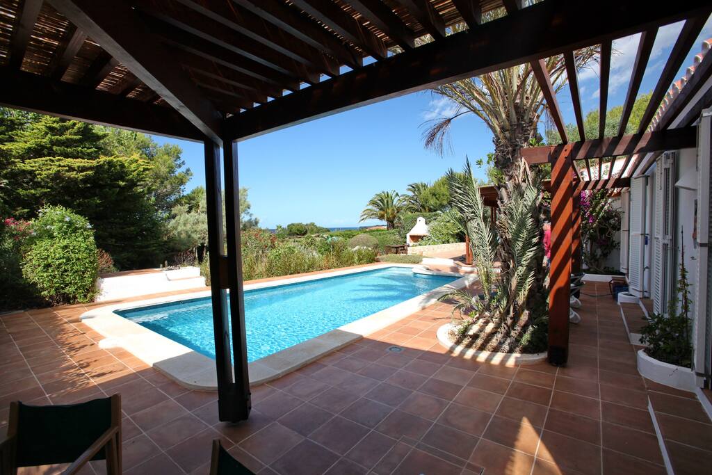 Beautiful outlook from pergola
