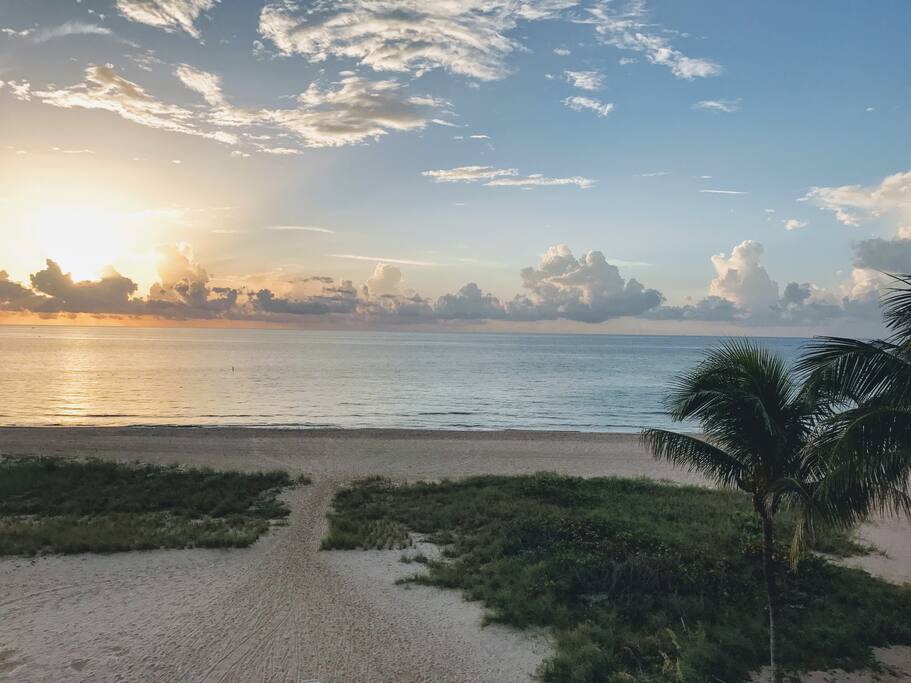 Sunrise from Porch View