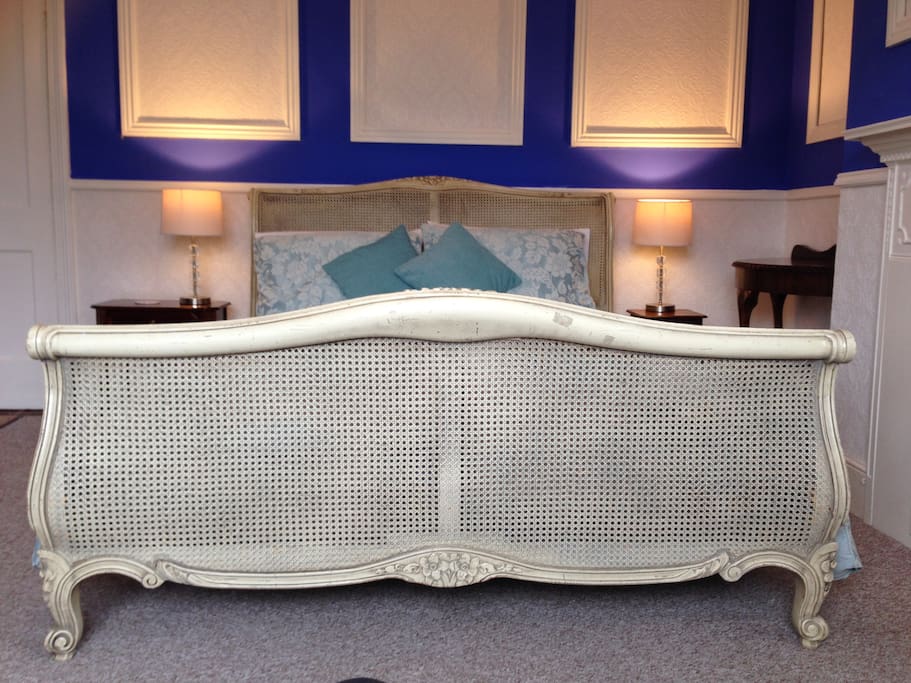 Antique French queen size bed