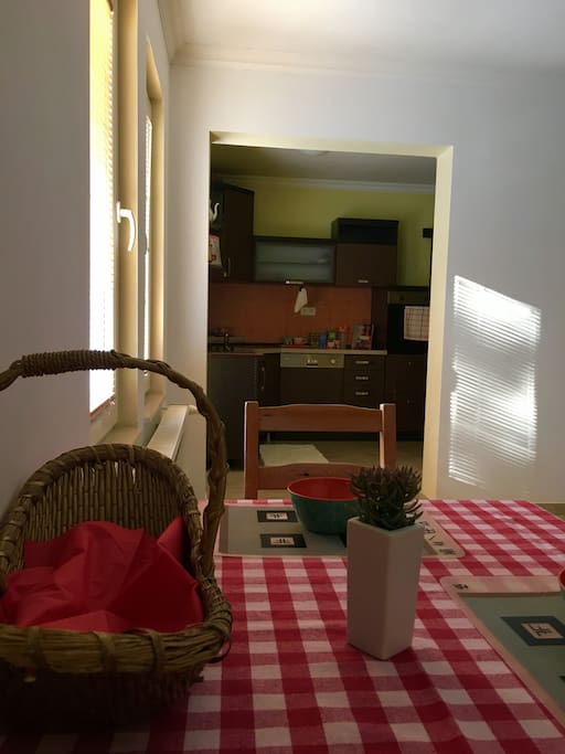 Kitchen Table (facing the kitchen)