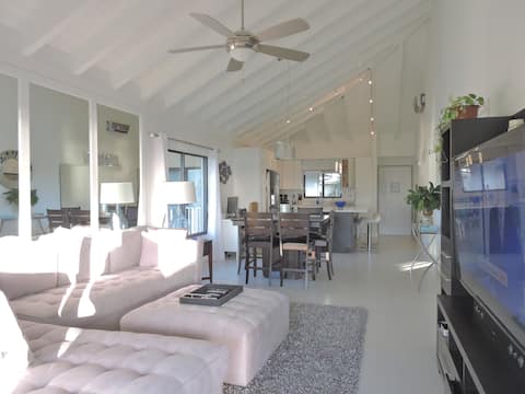 Beach condo with sunset view