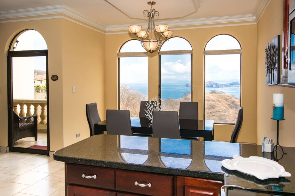 Open and bright with a great view