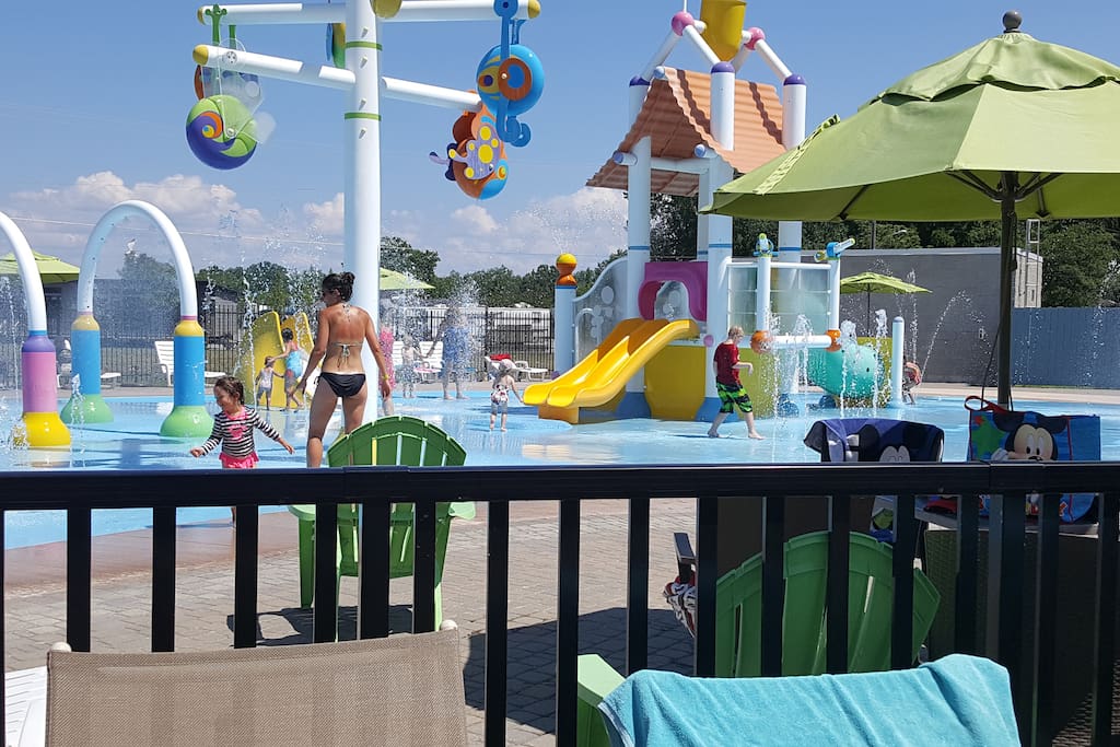 Splash pad for the younger kids (please see pricing for wristbands)