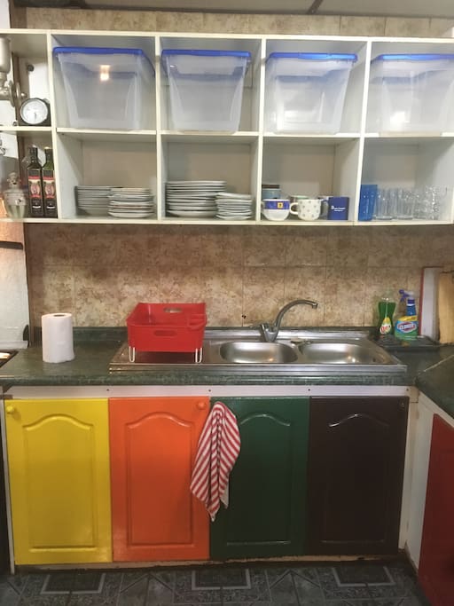Cocina equipada compartida