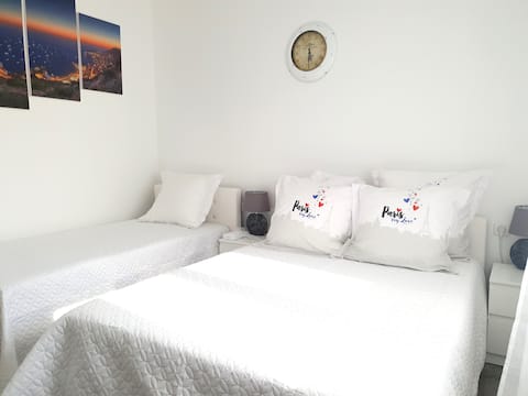 ★Haut Standing Luxury Flat&Garden Near Paris&CDG★