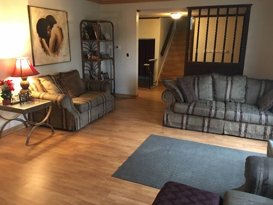 Warm and Cozy Living area always available for some needed Relaxation