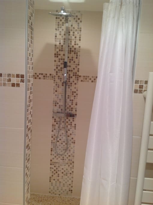 La douche à l'italienne