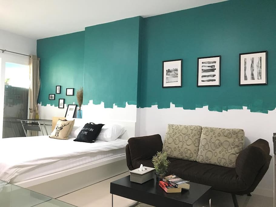 Bed room Zone and Living