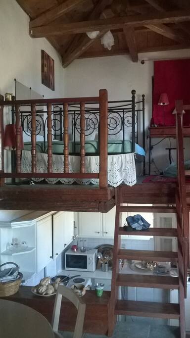 kitchen and bedroom1