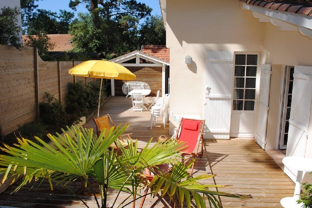 terrasse coté est