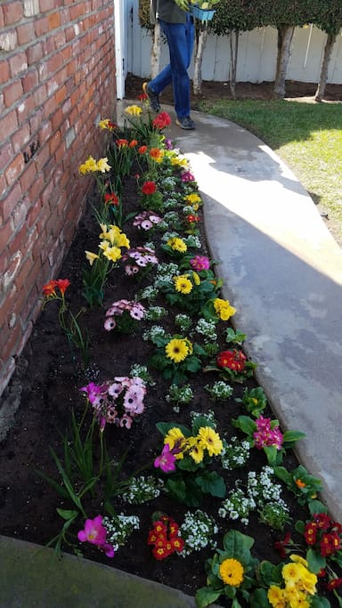 Enjoy the garden with your family and friends!