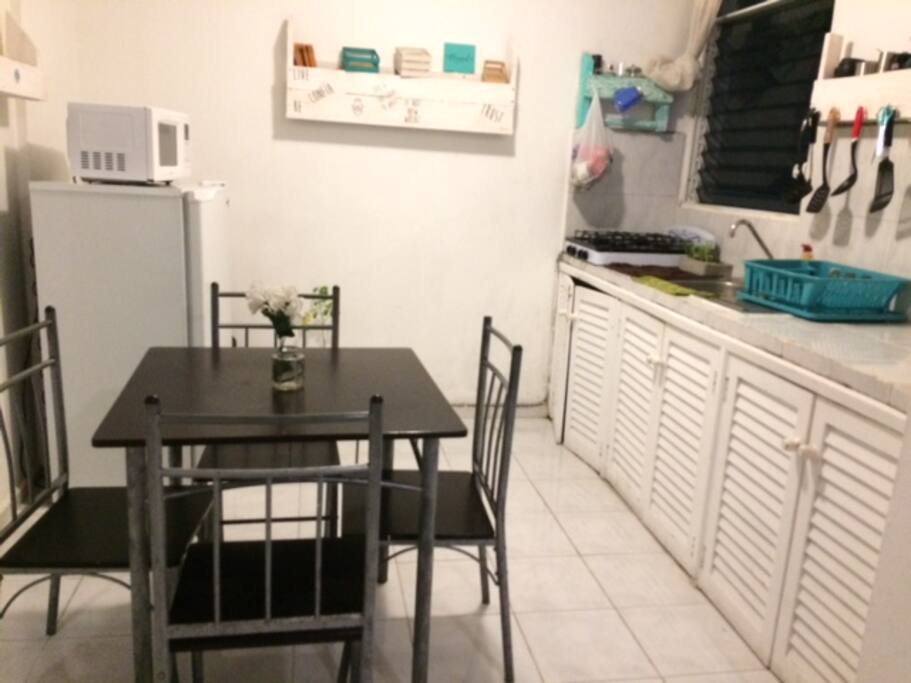 Cocina integrada ,totalmente equipada