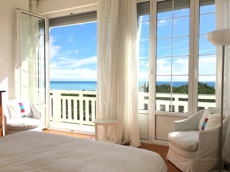 Sea view from your bed