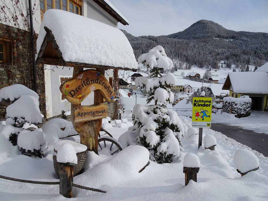 Snow is normal at 1200m sealevel