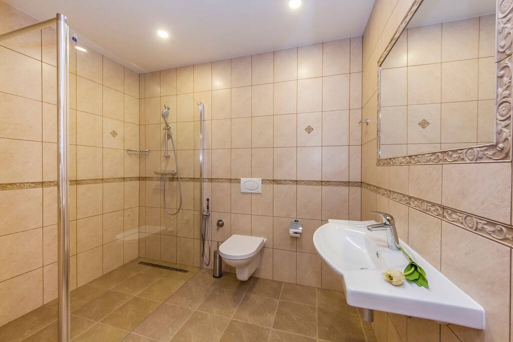 Each apartment has a newly renowated apartment.