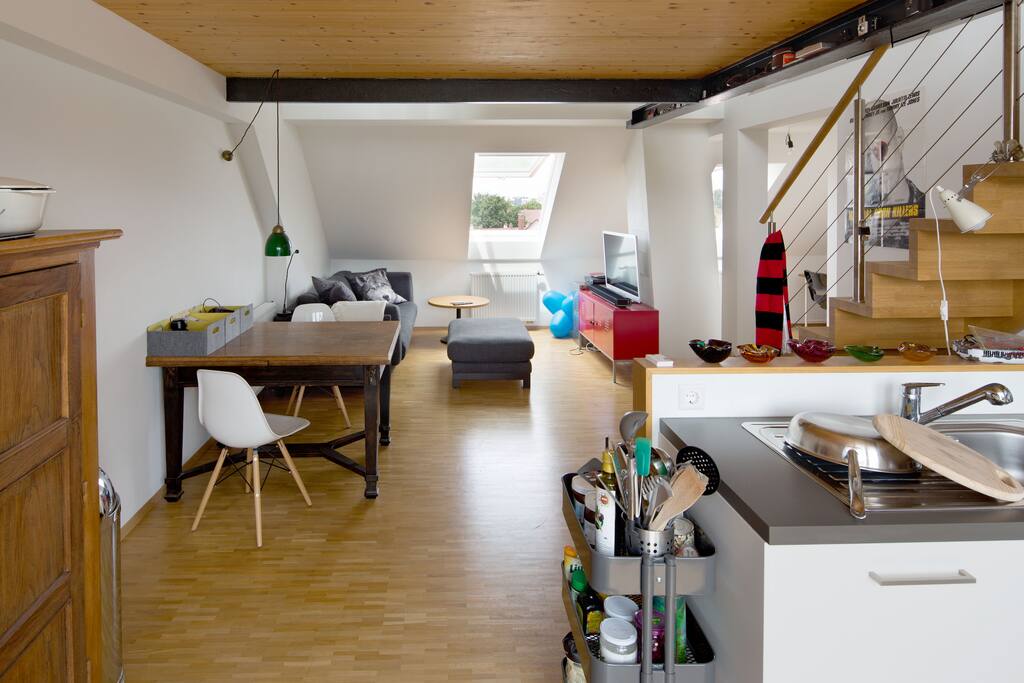 Esstisch, Sofaecke