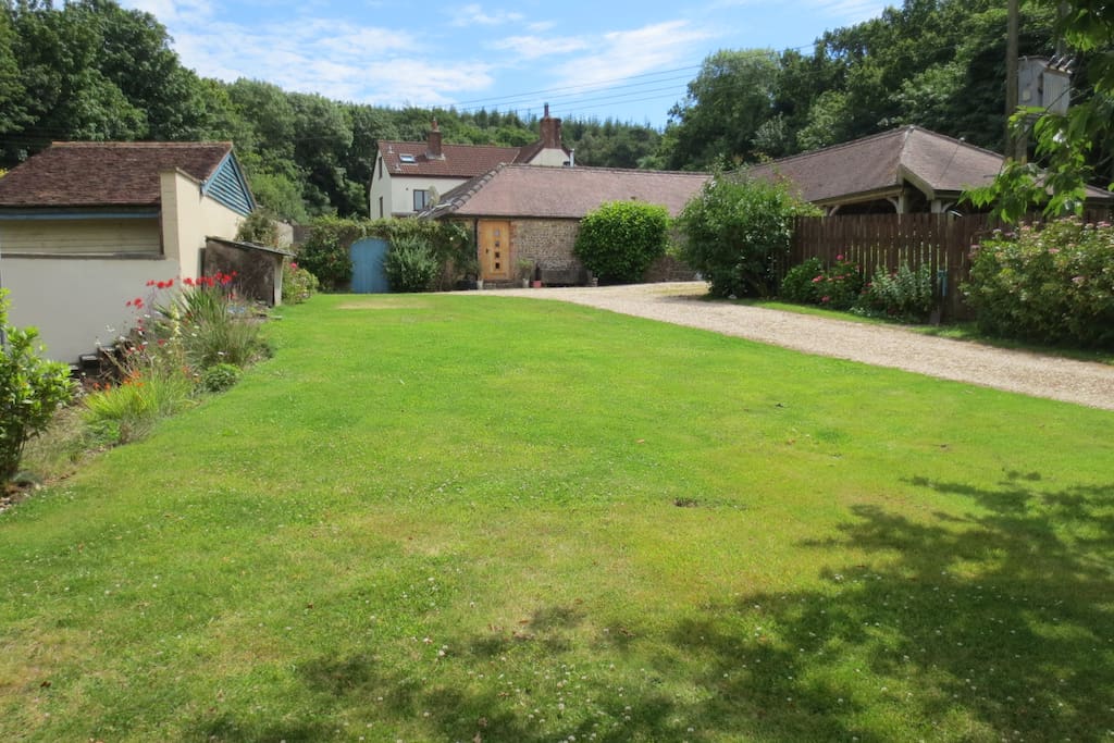 Driveway to the cottage.