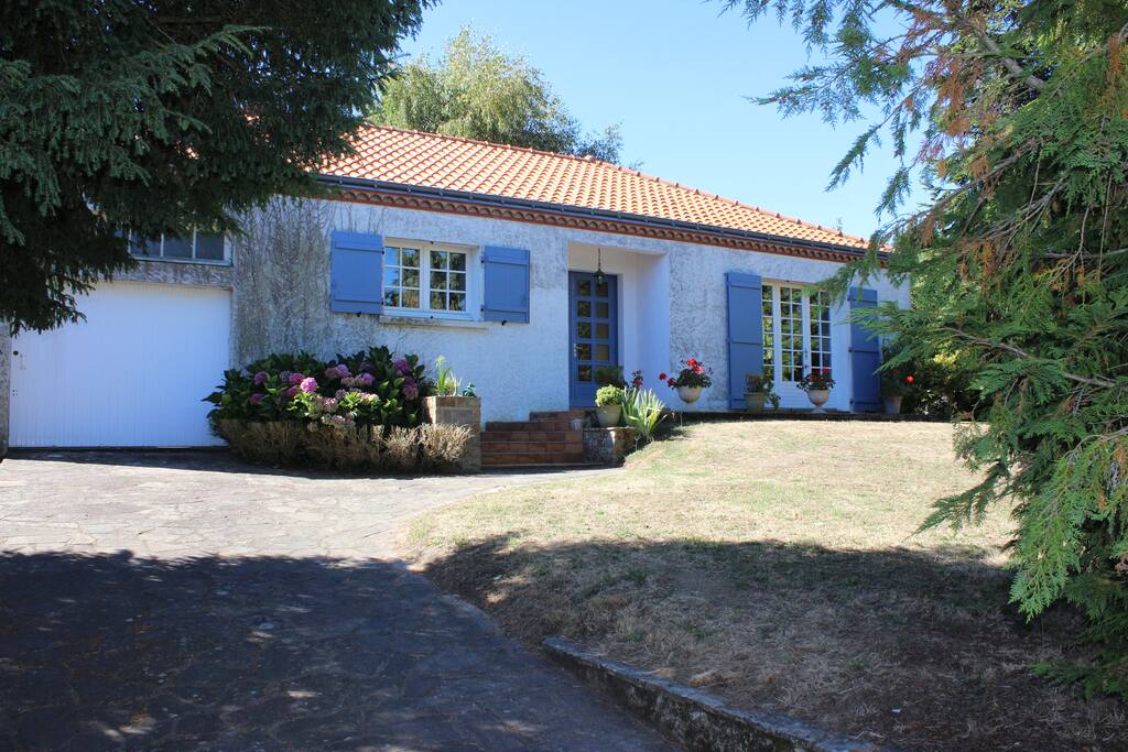 arrivée de la maison