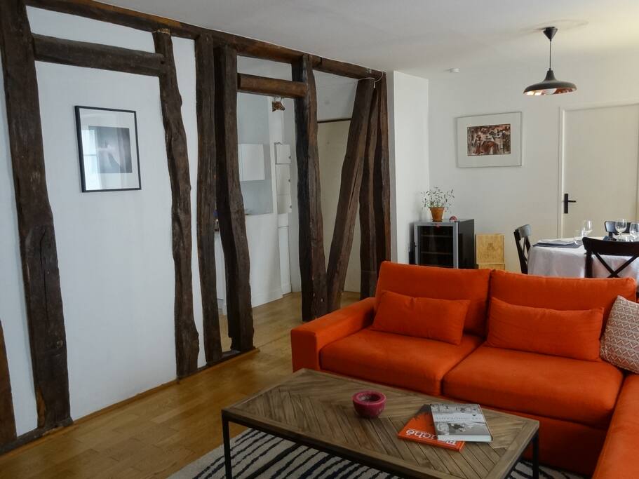 The living room