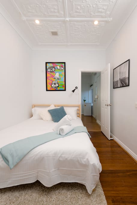 Bedroom. brand new queen bed
