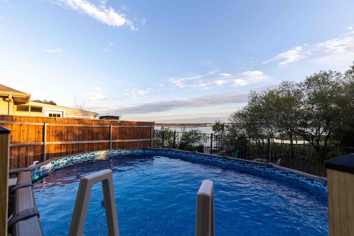 Lake front near AT&T stadium, Globe life