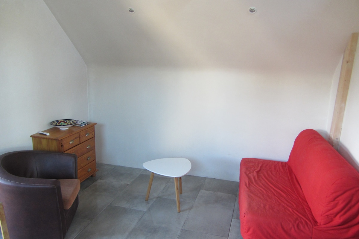 Salon et canapé lit complémentaire