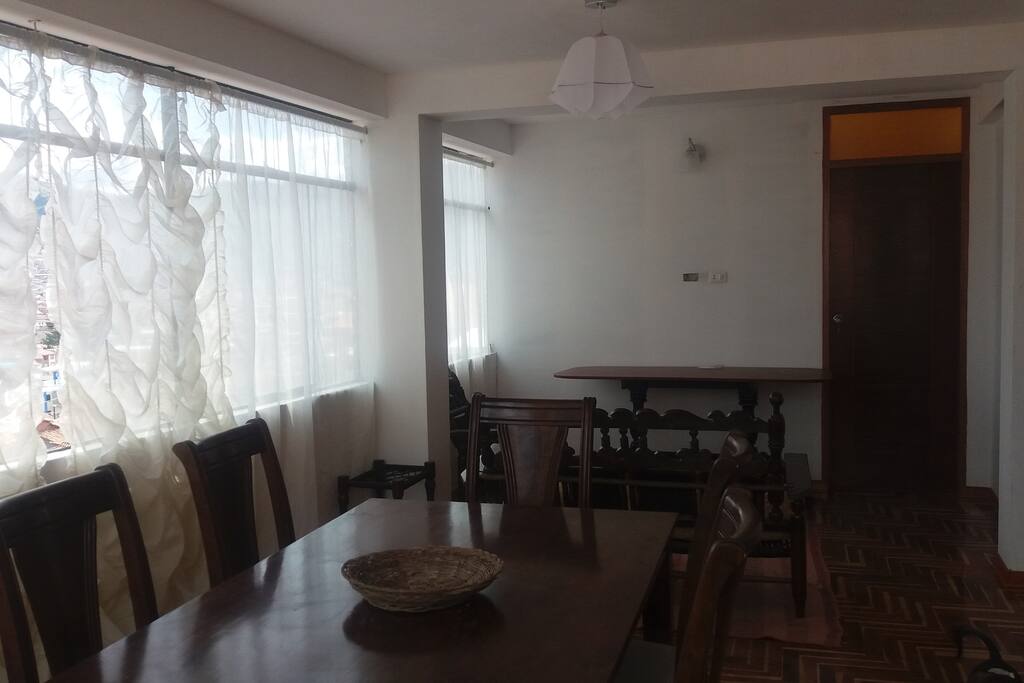 Sala y comedor