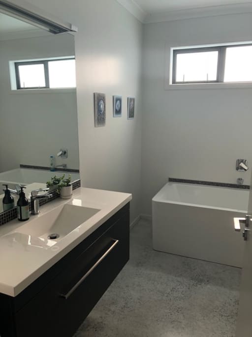 Private Bathroom including large bath and shower