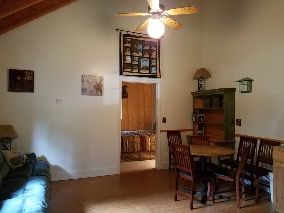 Living Area with Sleeper Sofa