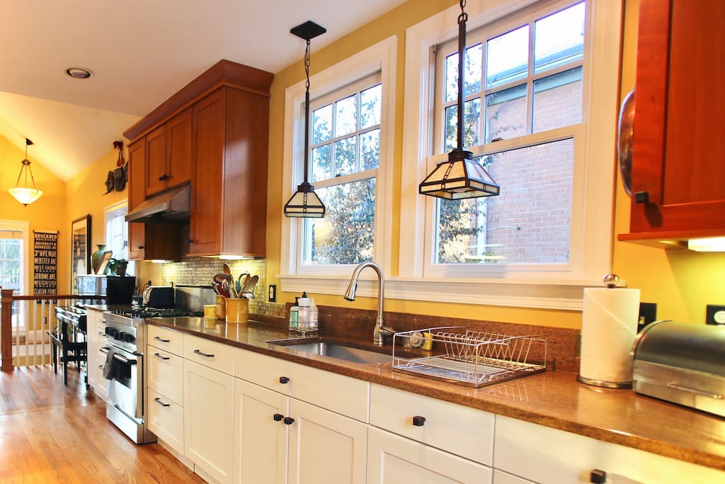 Fully-equipped kitchen for some home-cooked meals during your stay