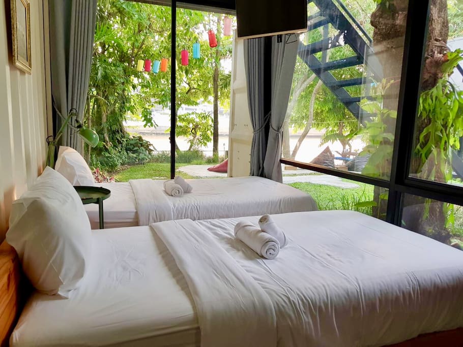 Room #1, ground floor with river view