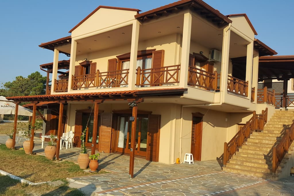 Front view of house