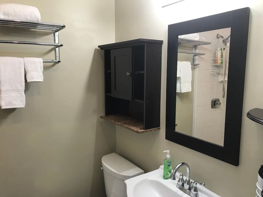 Private bathroom in the room
