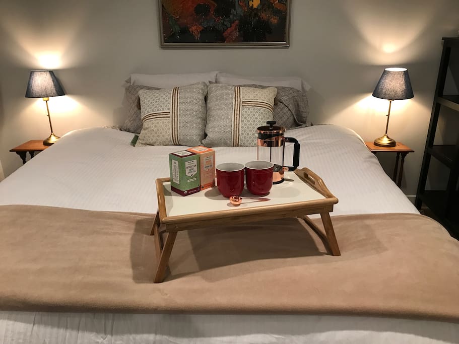 Comfy King bed