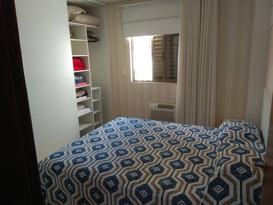 Suite com ar condicionado