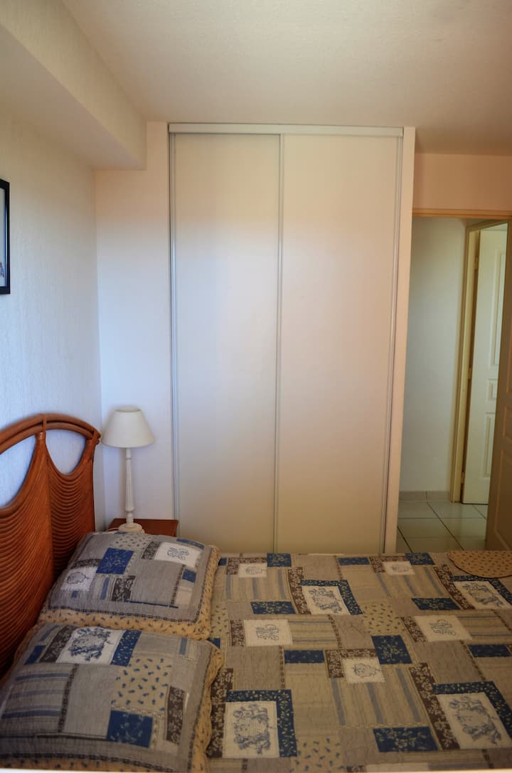 带双人床的客房 