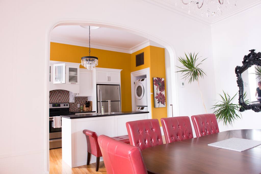 Kitchen dining space / Cuisine