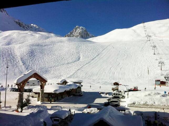 Appart 4 p 21m2 au pied des pistes et funiculaire