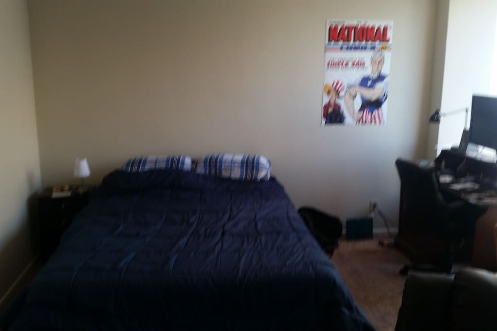 Bed and Desk