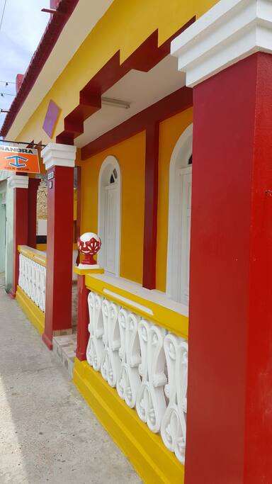 Large house built in the previous century with a colonial architectural style.