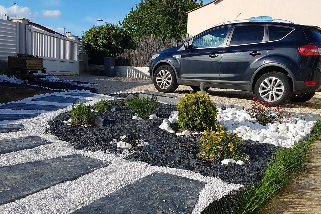 Accès parking privé