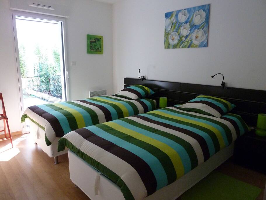 chambre 2 lits jumelables