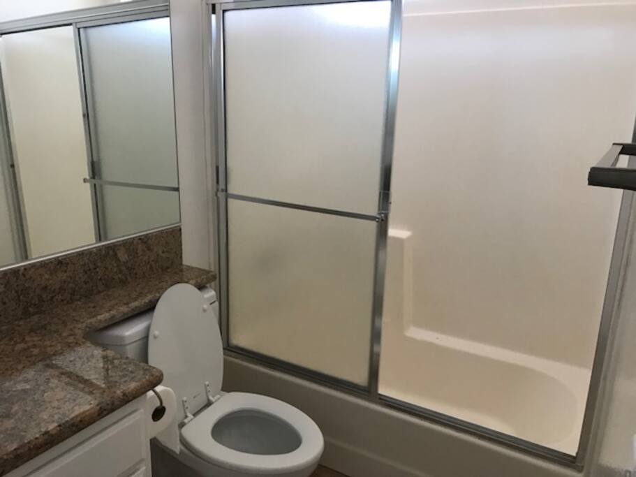 Private bathroom.