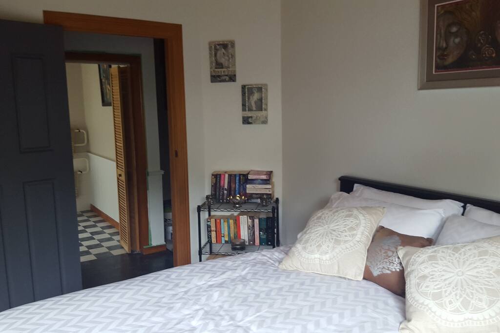 Walk through to ensuite .
