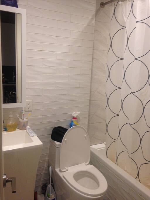 clean modern bathroom