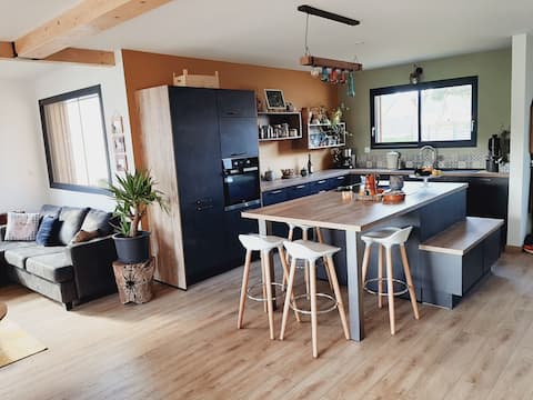 New wooden house in La Turballe