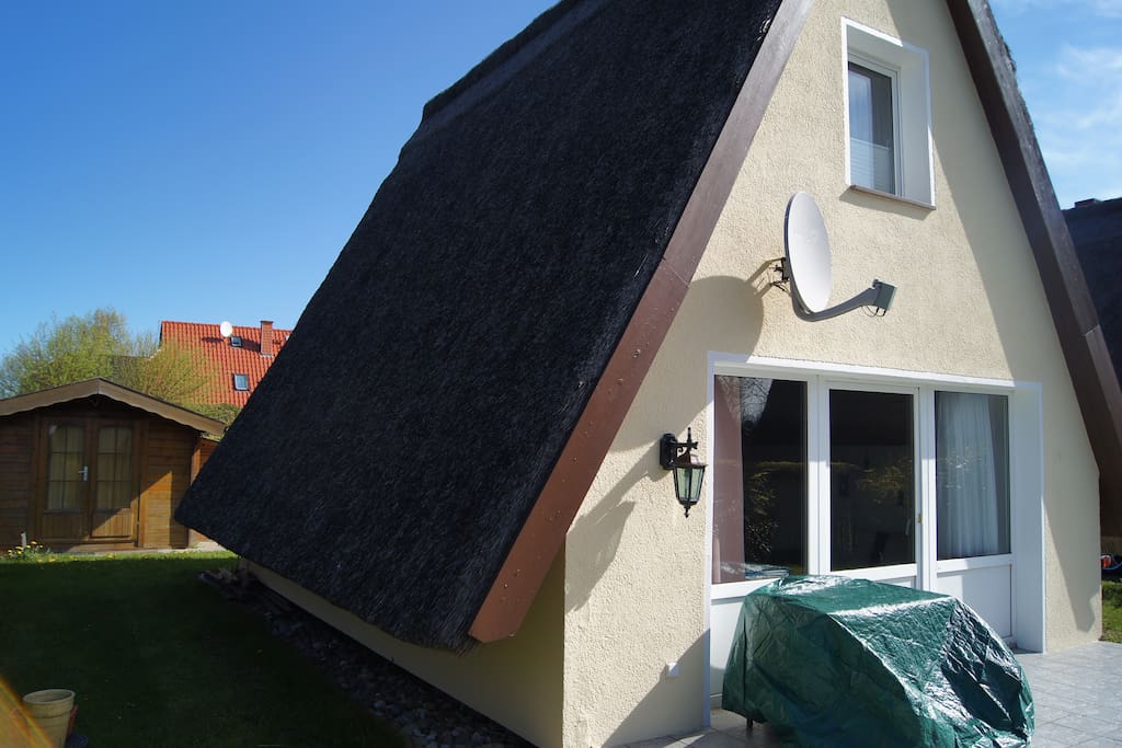 Terrasse mit privatem Garten